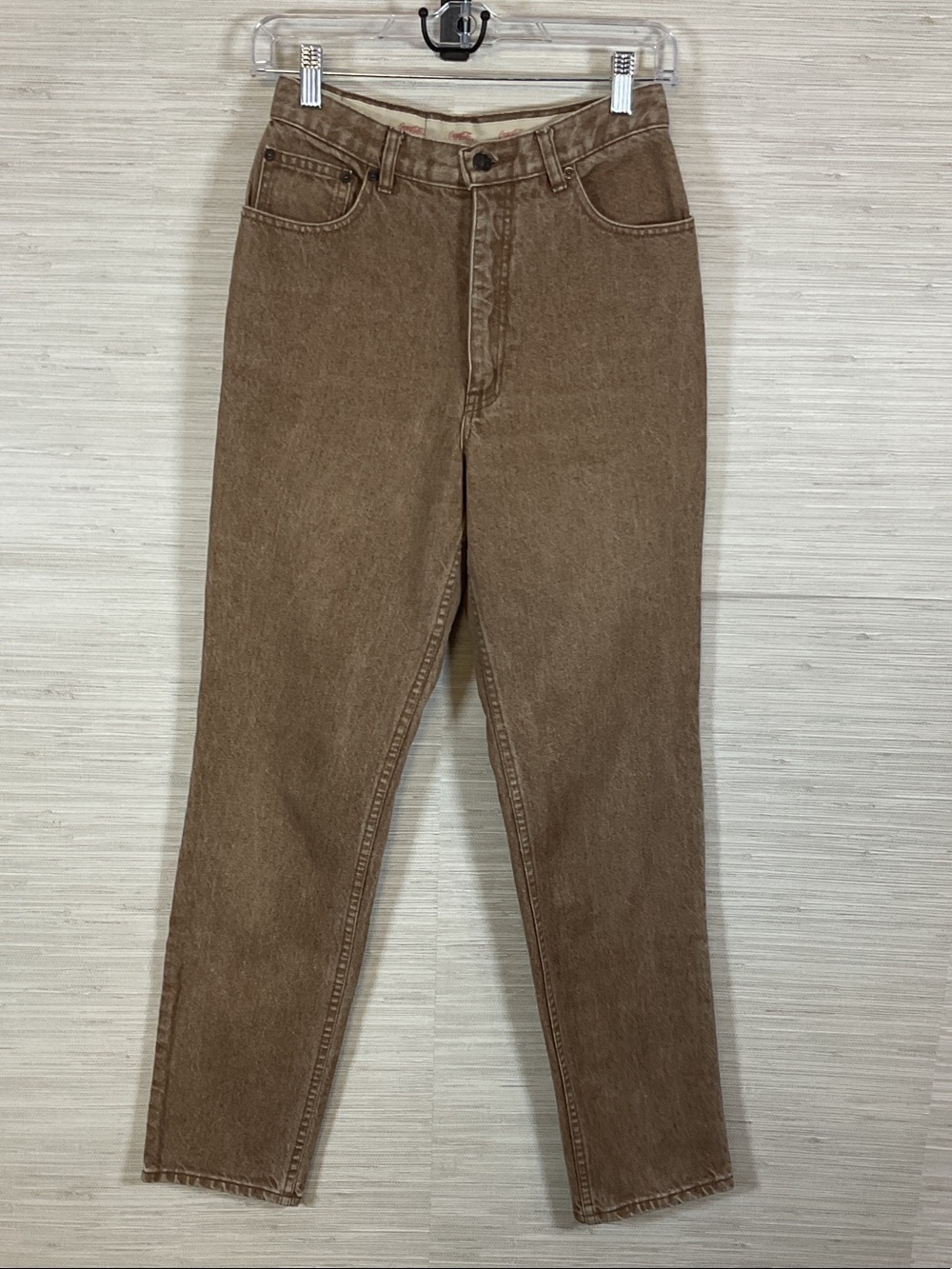 Vintage Coca Cola 80’s Brown Stonewash Jeans Size 10